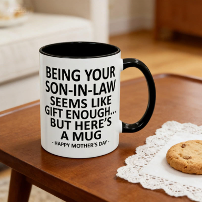 📢📢50 % RABATT !! ⏰”Att vara din svärson” – humoristisk kaffekopp