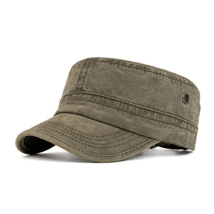 🔥50% RABATT! 🔥Baseballkeps i vintage-stil med platt topp