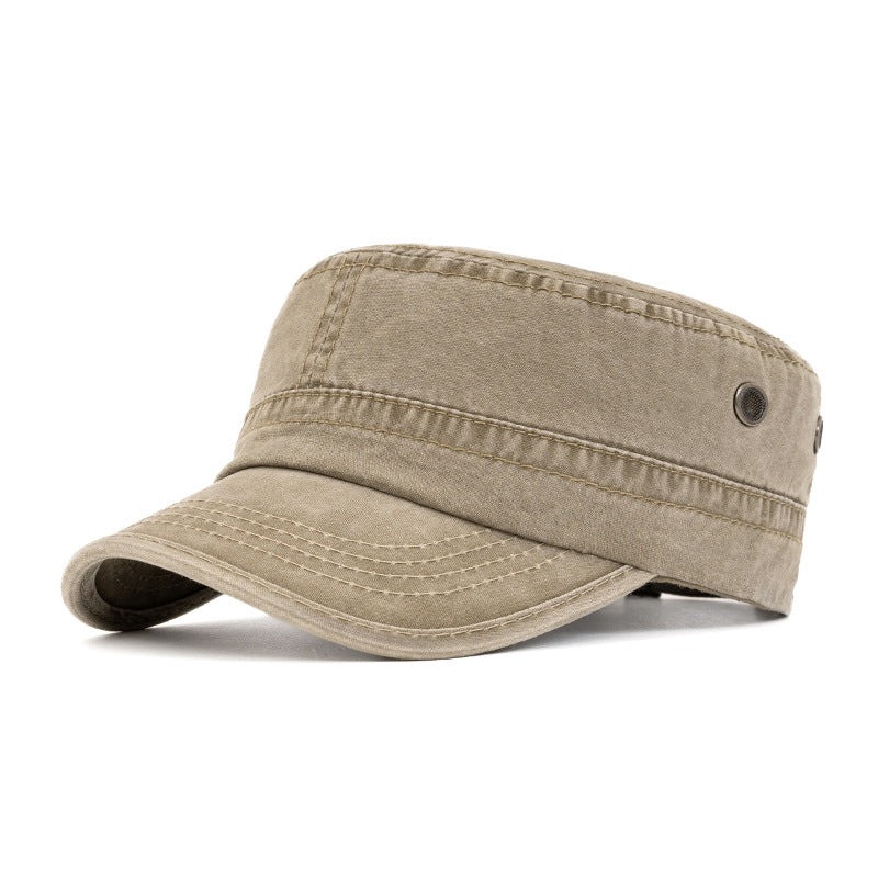 🔥50% RABATT! 🔥Baseballkeps i vintage-stil med platt topp