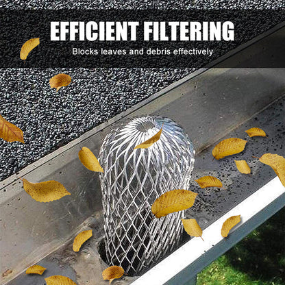 🍂 50% RABATT NU! 🏠 Hållbara Skyddsgaller för Stuprör – Aluminiumlegering, Korrosionsbeständig & Enkel Att Montera – Blockerar Löv & Skräp ✨