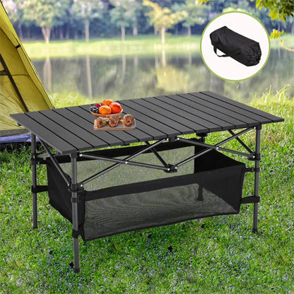 🔥 50 % RABATT! 🏕️ Hopfällbart campingbord – robust, portabelt och klart på några sekunder 🌿✨