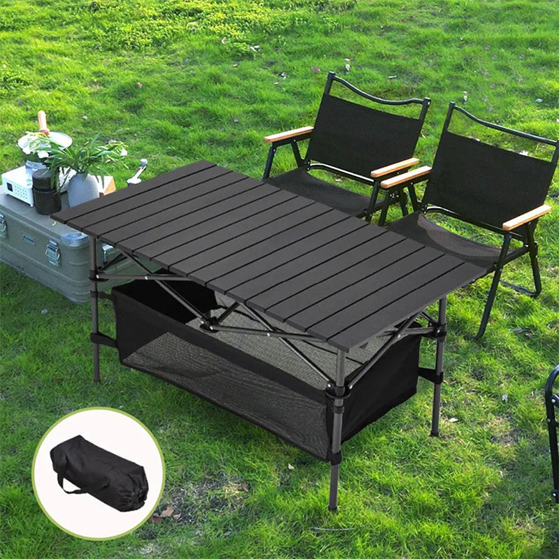 🔥 50 % RABATT! 🏕️ Hopfällbart campingbord – robust, portabelt och klart på några sekunder 🌿✨
