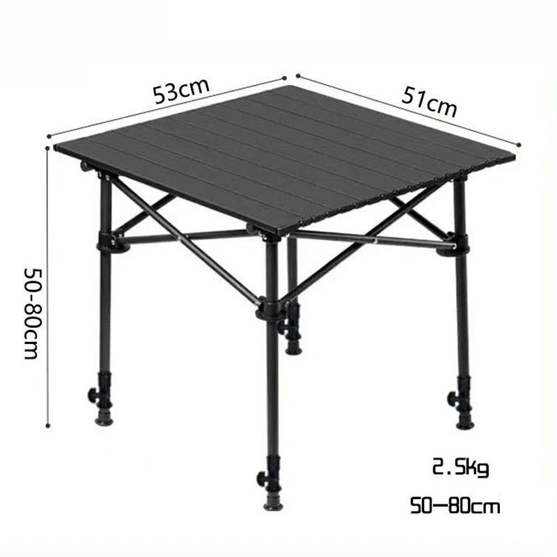 🔥 50 % RABATT! 🏕️ Hopfällbart campingbord – robust, portabelt och klart på några sekunder 🌿✨