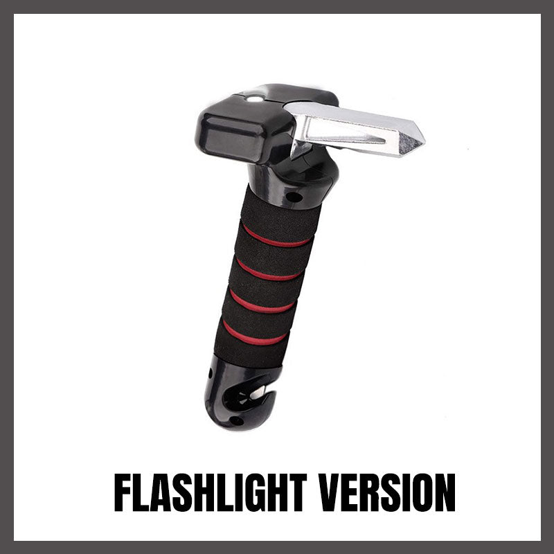🚗 50% RABATT NU! 🛡️ Multifunktionellt 3-i-1 Bildörr Säkerhetshandtag – Nödhammer, Bälteskniv & LED-lampa 🚨