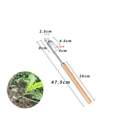 🌿 50% RABATT! 🔧 Multifunktionale Unkraut- & Wurzelziehschaufel – Zum Jäten, Lockern & Umpflanzen, Ideal Für Garten, Beet & Rasen 🧑‍🌾