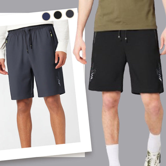 ✨ Köp 1 få 1 GRATIS🎁Svalkande, Luftiga och Snabbtorkande Träningsshorts