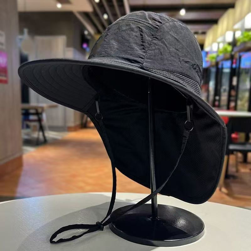 Unisex vikbar hink hatt för solskydd