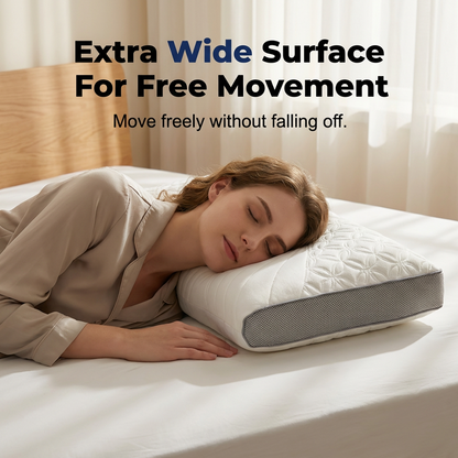 🛏️ 50% RABATT! 🧘 Ergonomisk Latexkudde för Nackstöd – Konturerad Design, Andningsbar & Perfekt För Att Lindra Nackspänning Och Förbättra Sömnen 😴