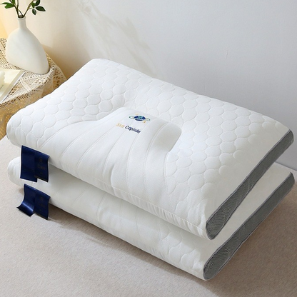 🛏️ 50% RABATT! 🧘 Ergonomisk Latexkudde för Nackstöd – Konturerad Design, Andningsbar & Perfekt För Att Lindra Nackspänning Och Förbättra Sömnen 😴
