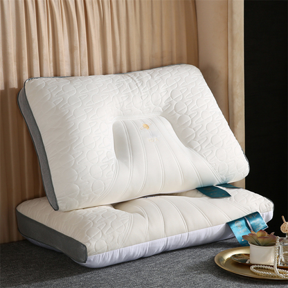 🛏️ 50% RABATT! 🧘 Ergonomisk Latexkudde för Nackstöd – Konturerad Design, Andningsbar & Perfekt För Att Lindra Nackspänning Och Förbättra Sömnen 😴