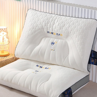 🛏️ 50% RABATT! 🧘 Ergonomisk Latexkudde för Nackstöd – Konturerad Design, Andningsbar & Perfekt För Att Lindra Nackspänning Och Förbättra Sömnen 😴