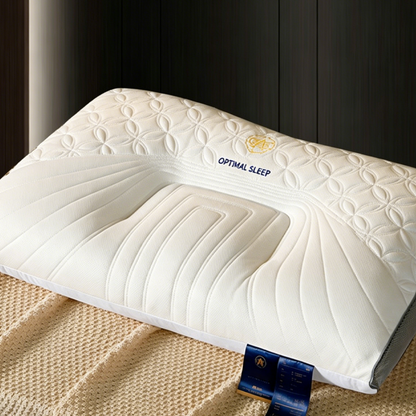 🛏️ 50% RABATT! 🧘 Ergonomisk Latexkudde för Nackstöd – Konturerad Design, Andningsbar & Perfekt För Att Lindra Nackspänning Och Förbättra Sömnen 😴