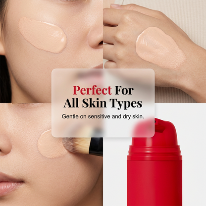 Smart foundation som ändrar färg med SPF 15