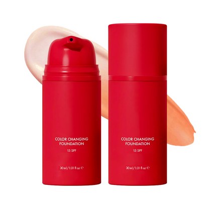 Smart foundation som ändrar färg med SPF 15