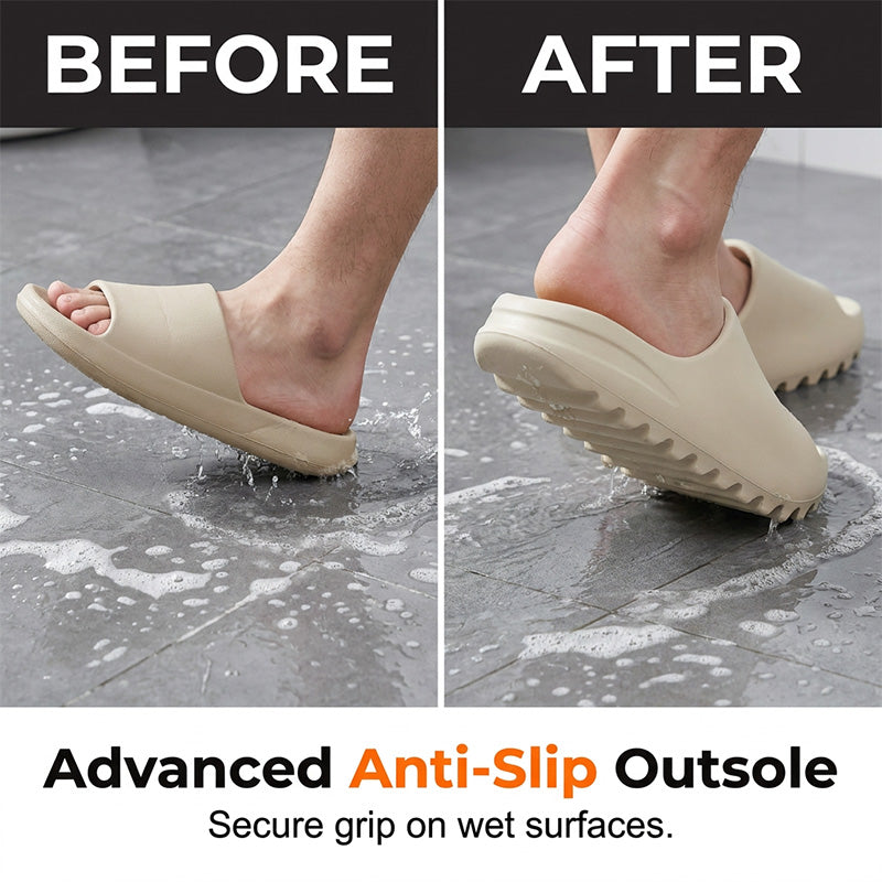 Bekväma flip-flops med tjock sula för både män och kvinnor
