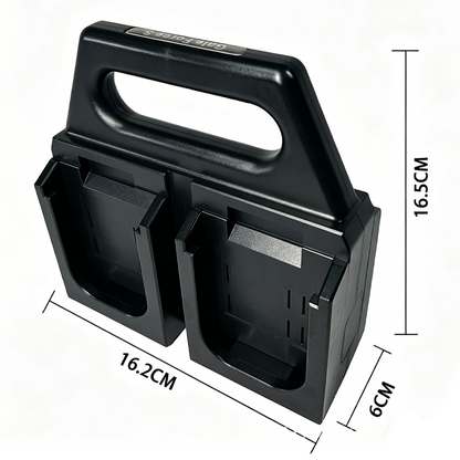 Batterihållare med 4 platser för Makita 18 V-batterier