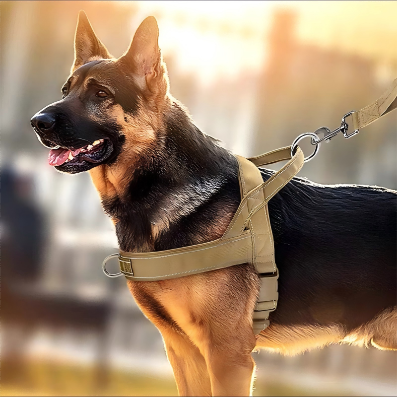 🥳STORREA 2026🥳💞Över 50 000 sålda!🐕💪 50 % RABATT! Slitstark taktisk hundsele – drar inte, stryper inte. Reflekterande band för kvällspromenader. Vadderat handtag med bra grepp. 🛡️✨