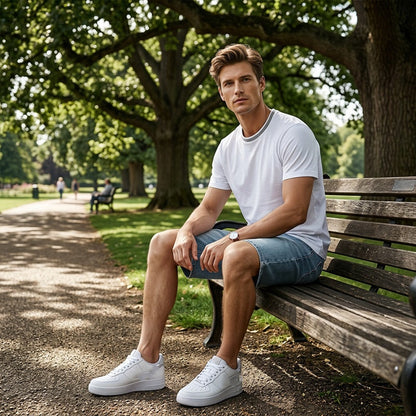 🔥50% RABATT!👖Jeansshorts för män i avslappnad passform☀️