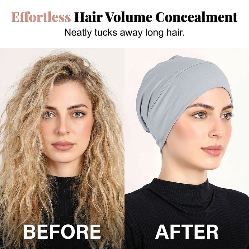 ✨50% RABATT! ✨Mjuk, stretchig turbanmössa för kvinnor