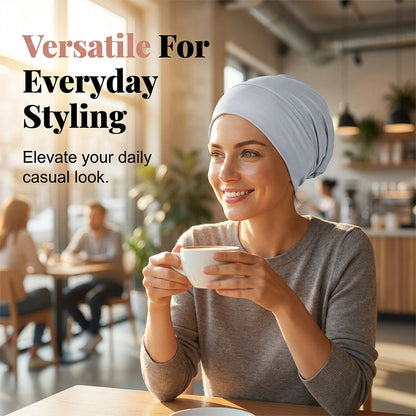 ✨50% RABATT! ✨Mjuk, stretchig turbanmössa för kvinnor