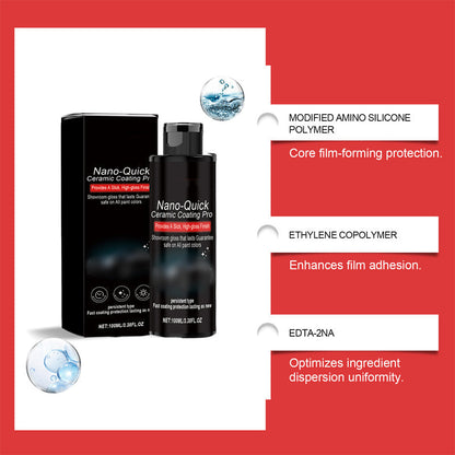 ✨ Quick Detail Spray för Bilar – Nano-keramisk Teknologi & Ultraglanseffekt – Perfekt för Långvarigt Skydd & Spegelliknande Glans 💎