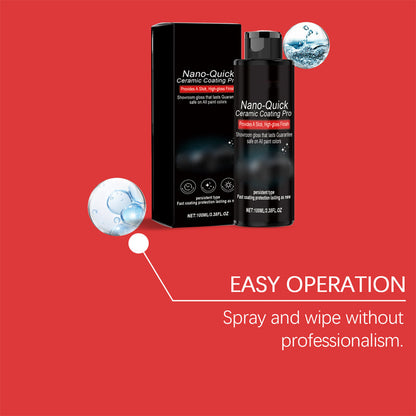✨ Quick Detail Spray för Bilar – Nano-keramisk Teknologi & Ultraglanseffekt – Perfekt för Långvarigt Skydd & Spegelliknande Glans 💎