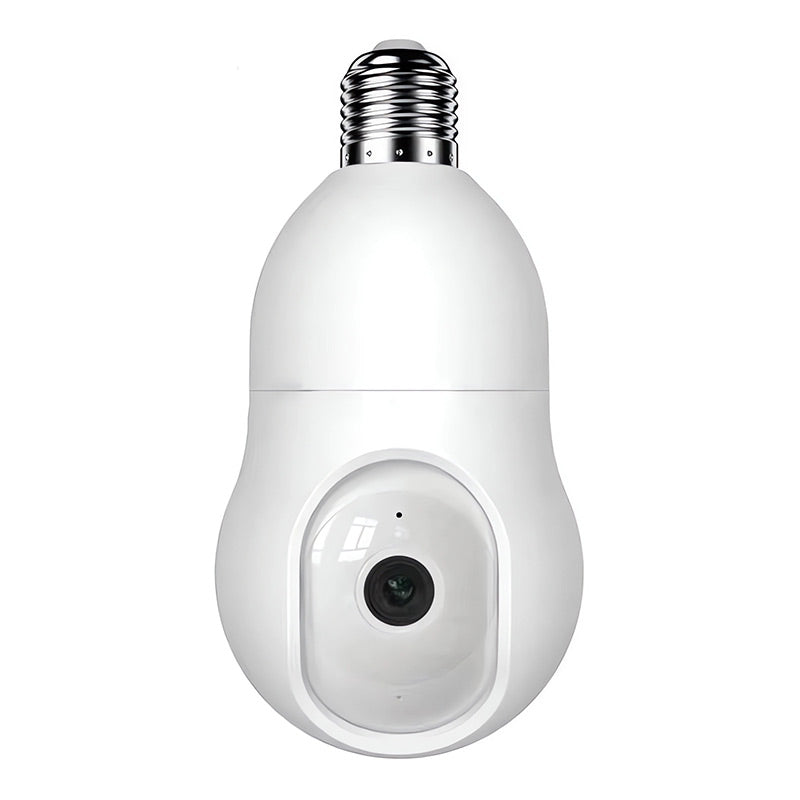 Smart trådlös WiFi-kamera med 4 MP i form av en glödlampa för hemövervakning