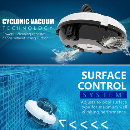 🥳 2026 HET REA 🥳💞 50K+ SÅLDA! 🌊🤖 50 % RABATT! Sladdlös poolrobot – Smart, kraftfull & enkel att använda. Din gnistrande pool väntar! ✨🏊