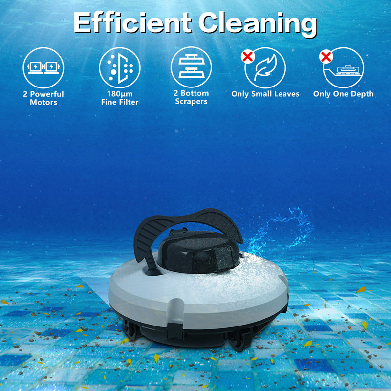 🥳 2026 HET REA 🥳💞 50K+ SÅLDA! 🌊🤖 50 % RABATT! Sladdlös poolrobot – Smart, kraftfull & enkel att använda. Din gnistrande pool väntar! ✨🏊