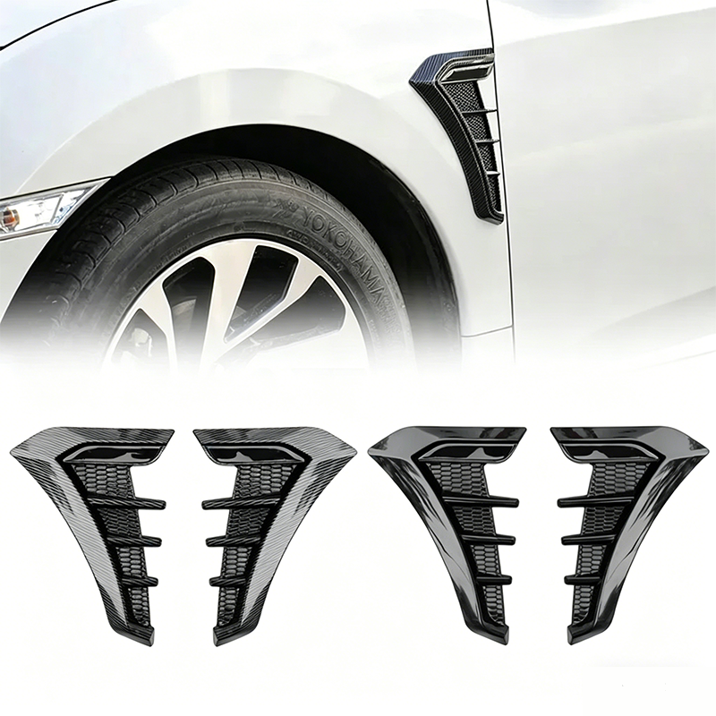 🏎️ 50% RABATT NU!🔥 Bilsidodekaler för Skärmventiler – Sportig Design & Repskydd – Universell TPU Dekorativ Trim ✨