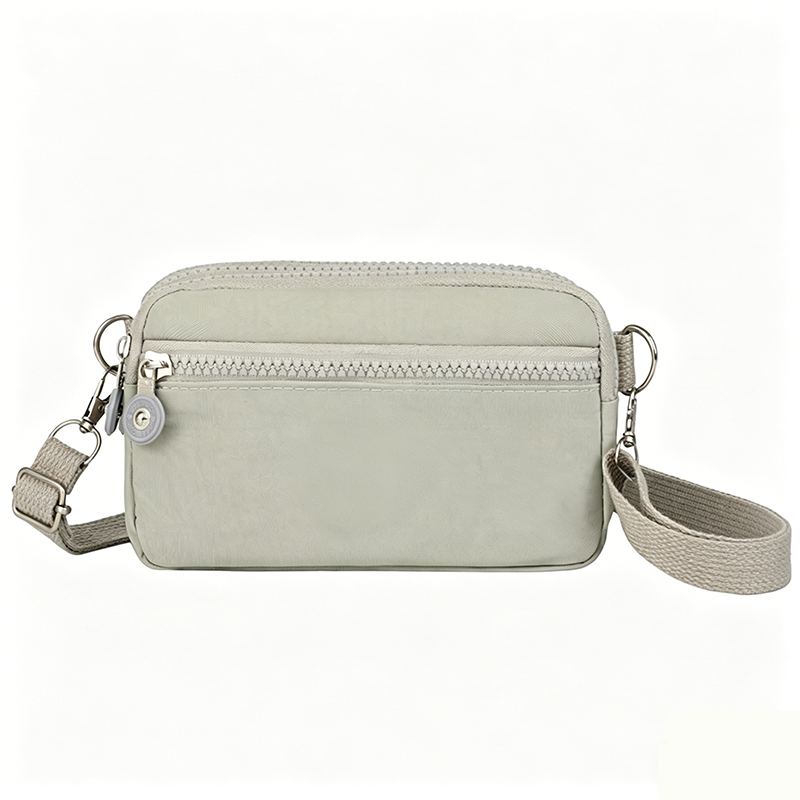 👜 50% RABATT NU!💧 Nylon Korsryggsäck Telefonväska – Vattentät & Flera Fickor – Lättviktig Hands-Free Resa Axelväska 🌿