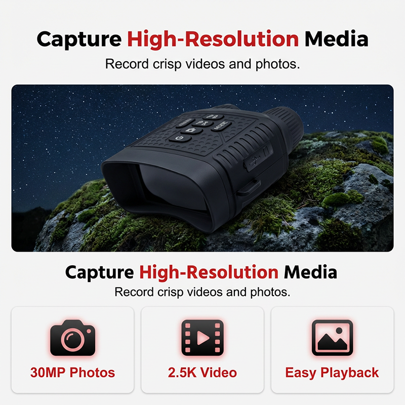 Digitala nattkikare med HD-foto och videoinspelning🔥 50% RABATT på utvalda produkter