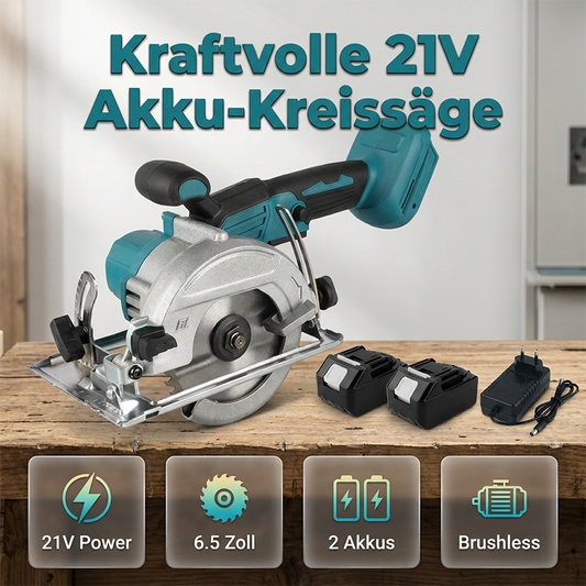 ⚡🛠️ 50% RABATT! Hög hastighet sladdlös cirkelsåg med borstlös motor – Kraftfull, sladdlös & precis