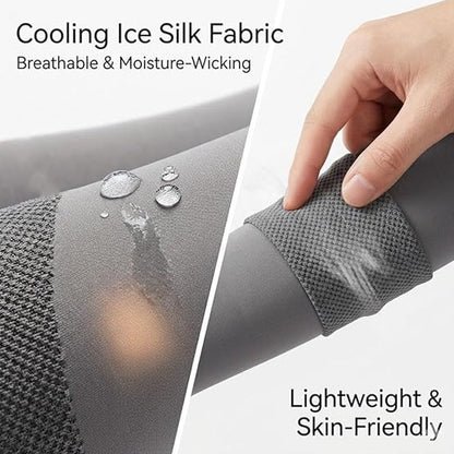 💪 50% RABATT! ❄️ Högstretchiga UV-kylande armskydd – Andningsbara, svalkande & skyddar mot solen – perfekta för löpning, cykling eller utomhusarbete ☀️