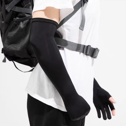 💪 50% RABATT! ❄️ Högstretchiga UV-kylande armskydd – Andningsbara, svalkande & skyddar mot solen – perfekta för löpning, cykling eller utomhusarbete ☀️