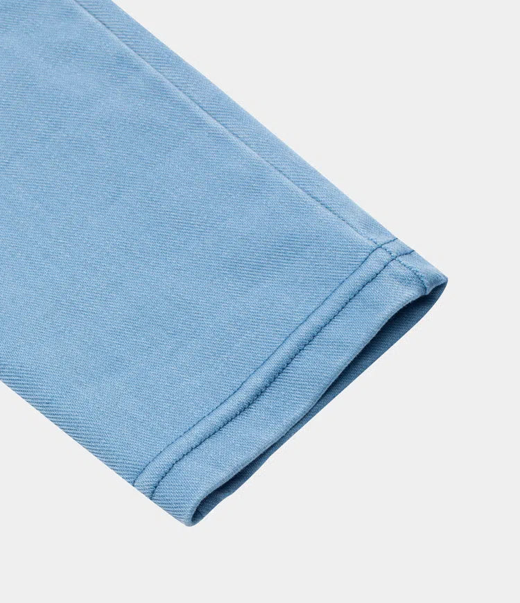 🔥🎁Nyhet 50 % RABATT🔥Casual-leggings i stretchig denim med hög midja och bakfickor