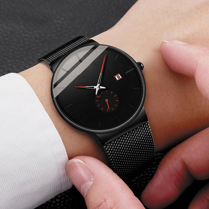 ⏳Begränsad tid 50% rabatt⏰ Herrklocka – Minimalistisk vattentålig kvartsur⌚