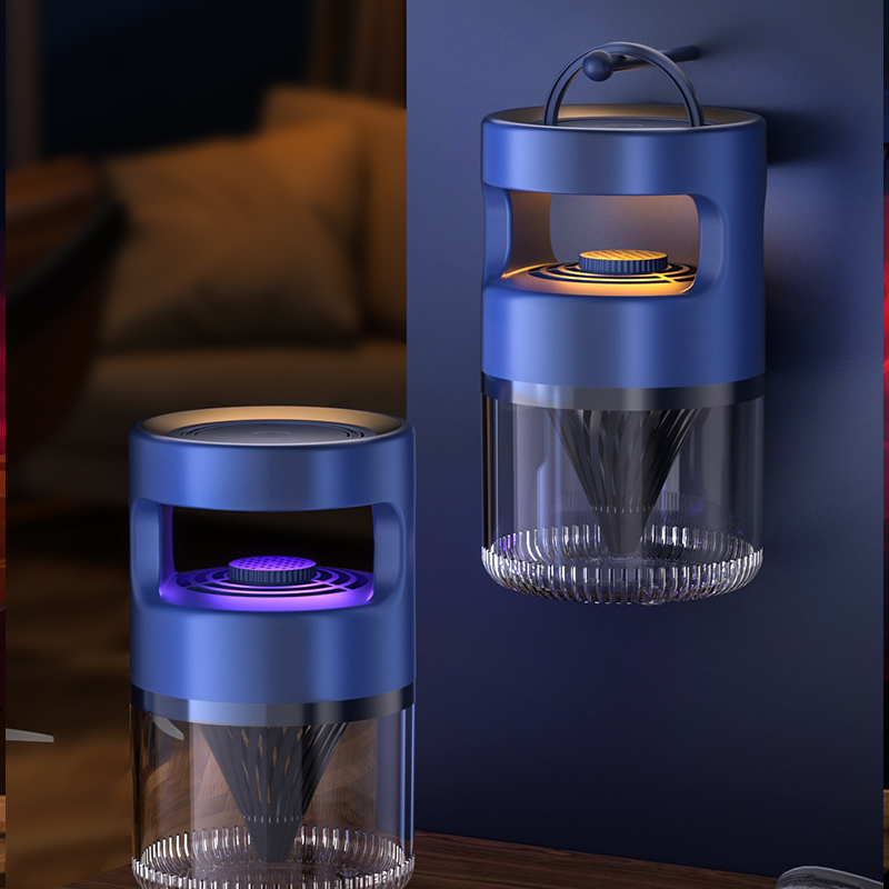 🦟 50 % RABATT NU!🔇 LED-insektsdödare för inomhusbruk – Bionisk UV-fälla och nattlampa – Tyst och säker för sovrummet – Kemikaliefri myggdödare 💡