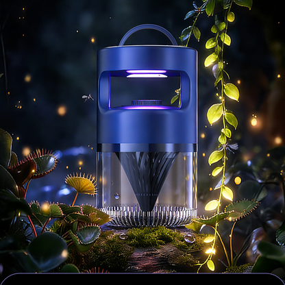 🦟 50 % RABATT NU!🔇 LED-insektsdödare för inomhusbruk – Bionisk UV-fälla och nattlampa – Tyst och säker för sovrummet – Kemikaliefri myggdödare 💡