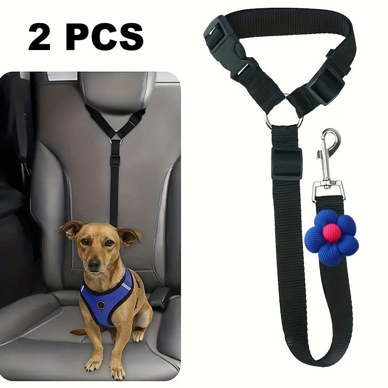 🛒 50% RABATT NU! 🐶 2-i-1 hundbilssäkerhetsbälte och promenadkoppel – Stabil & slitstark – Perfekt för bilresor och utomhuspromenader 🚗🌿