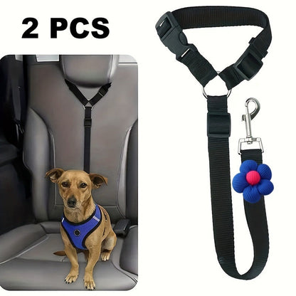 🛒 50% RABATT NU! 🐶 2-i-1 hundbilssäkerhetsbälte och promenadkoppel – Stabil & slitstark – Perfekt för bilresor och utomhuspromenader 🚗🌿