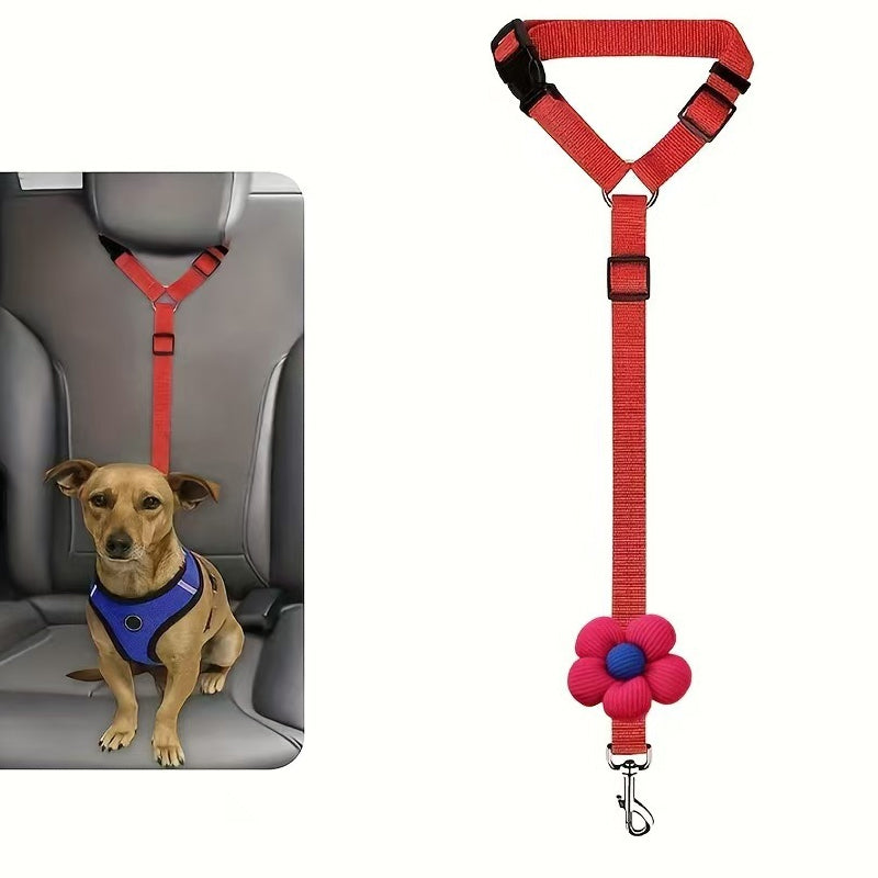 🛒 50% RABATT NU! 🐶 2-i-1 hundbilssäkerhetsbälte och promenadkoppel – Stabil & slitstark – Perfekt för bilresor och utomhuspromenader 🚗🌿