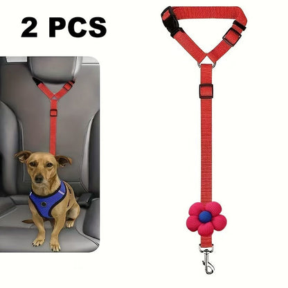 🛒 50% RABATT NU! 🐶 2-i-1 hundbilssäkerhetsbälte och promenadkoppel – Stabil & slitstark – Perfekt för bilresor och utomhuspromenader 🚗🌿