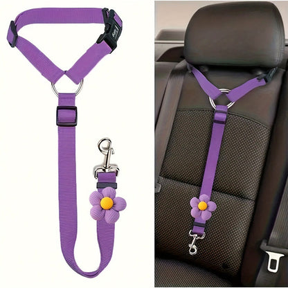 🛒 50% RABATT NU! 🐶 2-i-1 hundbilssäkerhetsbälte och promenadkoppel – Stabil & slitstark – Perfekt för bilresor och utomhuspromenader 🚗🌿