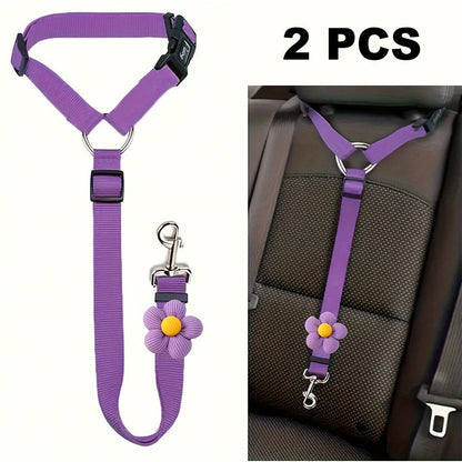 🛒 50% RABATT NU! 🐶 2-i-1 hundbilssäkerhetsbälte och promenadkoppel – Stabil & slitstark – Perfekt för bilresor och utomhuspromenader 🚗🌿