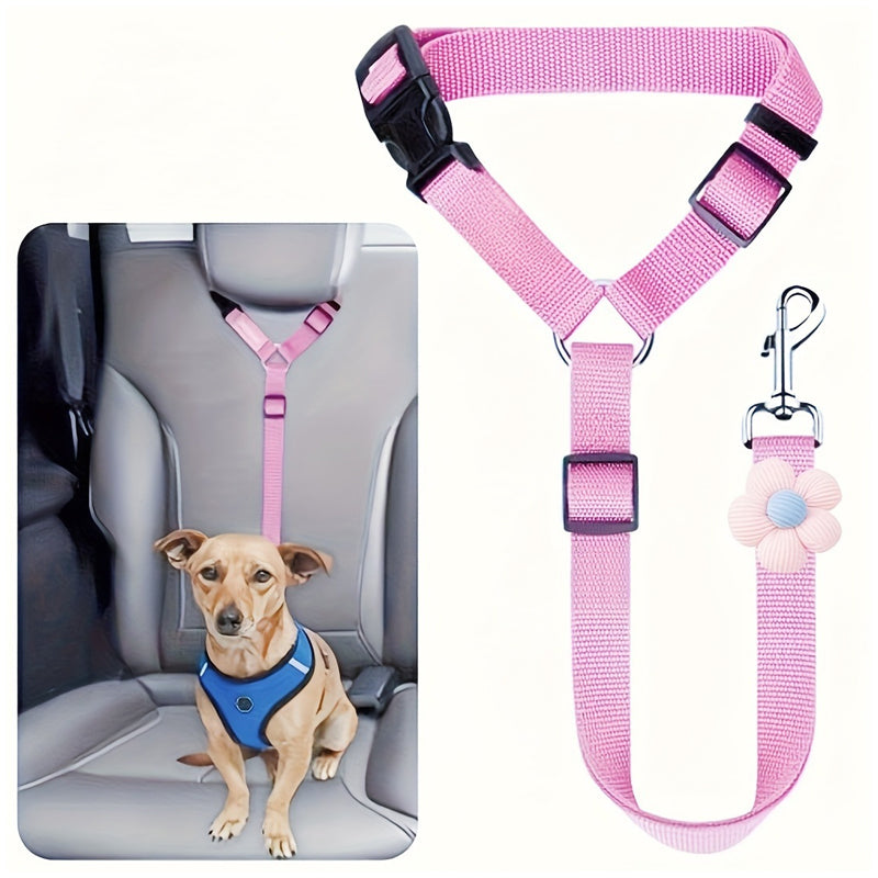 🛒 50% RABATT NU! 🐶 2-i-1 hundbilssäkerhetsbälte och promenadkoppel – Stabil & slitstark – Perfekt för bilresor och utomhuspromenader 🚗🌿