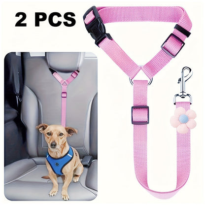 🛒 50% RABATT NU! 🐶 2-i-1 hundbilssäkerhetsbälte och promenadkoppel – Stabil & slitstark – Perfekt för bilresor och utomhuspromenader 🚗🌿
