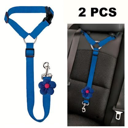 🛒 50% RABATT NU! 🐶 2-i-1 hundbilssäkerhetsbälte och promenadkoppel – Stabil & slitstark – Perfekt för bilresor och utomhuspromenader 🚗🌿
