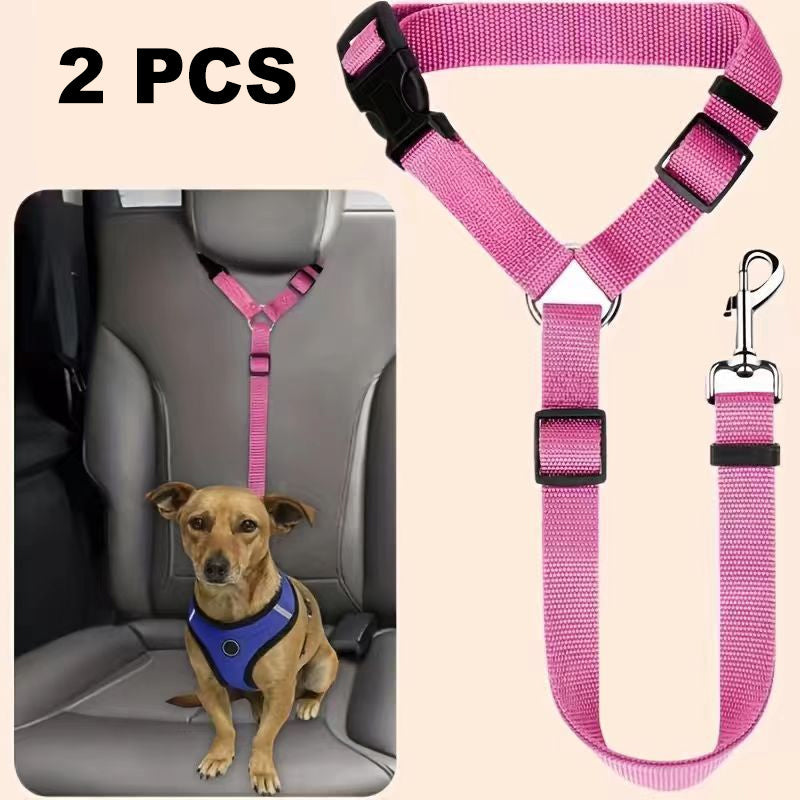 🛒 50% RABATT NU! 🐶 2-i-1 hundbilssäkerhetsbälte och promenadkoppel – Stabil & slitstark – Perfekt för bilresor och utomhuspromenader 🚗🌿