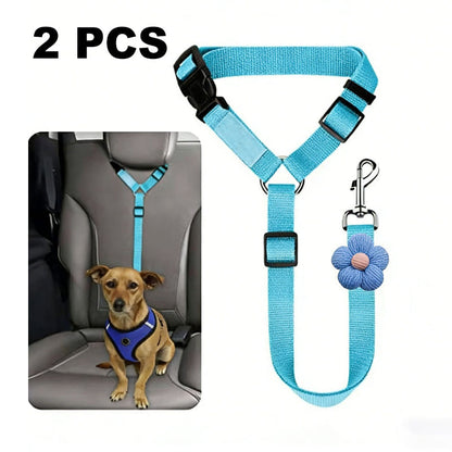 🛒 50% RABATT NU! 🐶 2-i-1 hundbilssäkerhetsbälte och promenadkoppel – Stabil & slitstark – Perfekt för bilresor och utomhuspromenader 🚗🌿